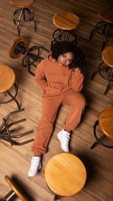 Blanket Unisex Sweatpants - Burnt Orange