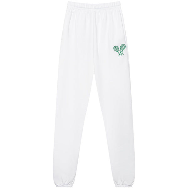 Martina Tennis Jogger in White