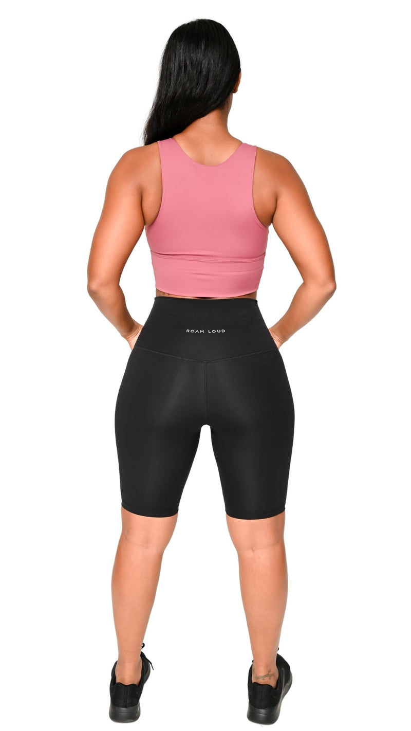 Yarra Biker Shorts - Black