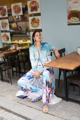 Alanya Print Shirt Dress