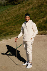 Moose Sweatpant with RH in Cream