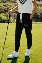Moose Sweatpant with RH in Black