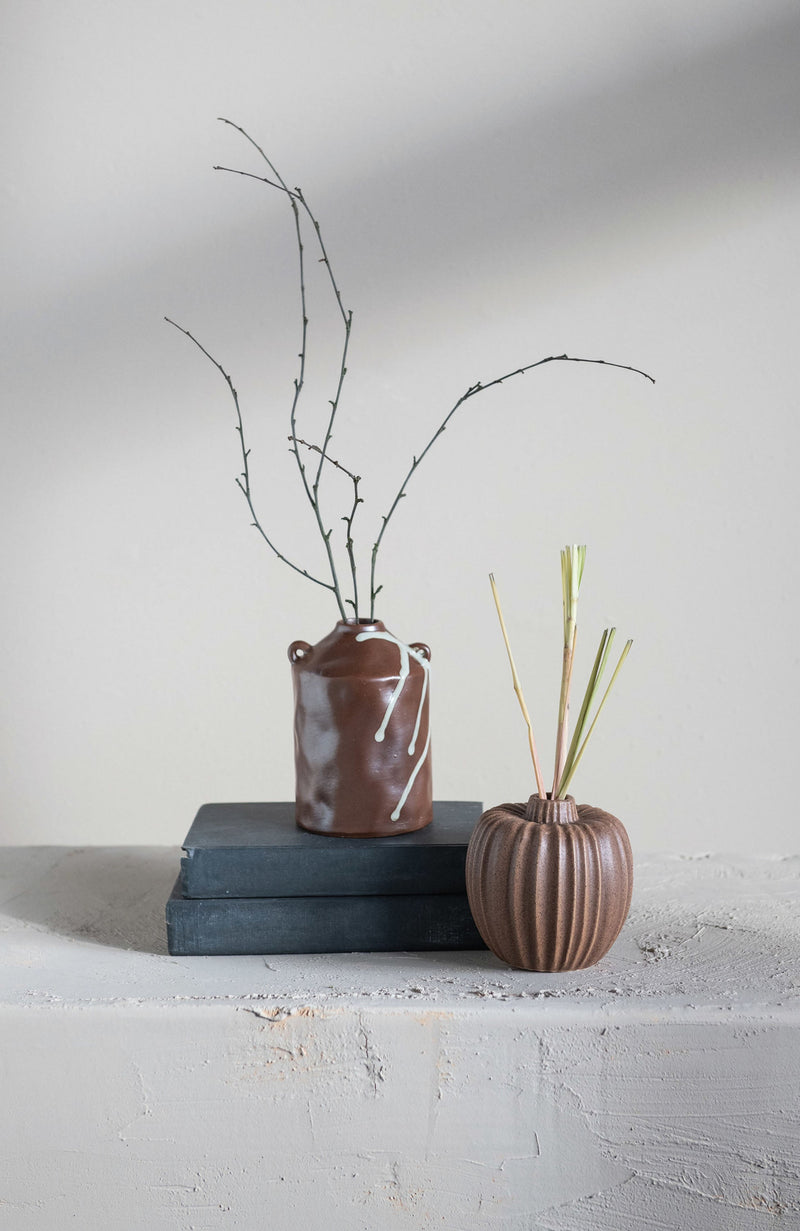 Brown Mini Vase