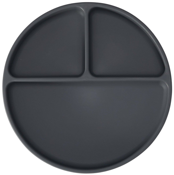 Silicone Suction Plate (Dark Grey)