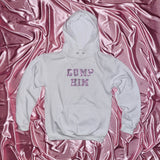 "DUMP HIM" Hoodie | White