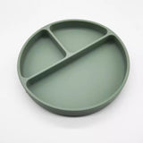 Silicone Suction Plate (Sage)