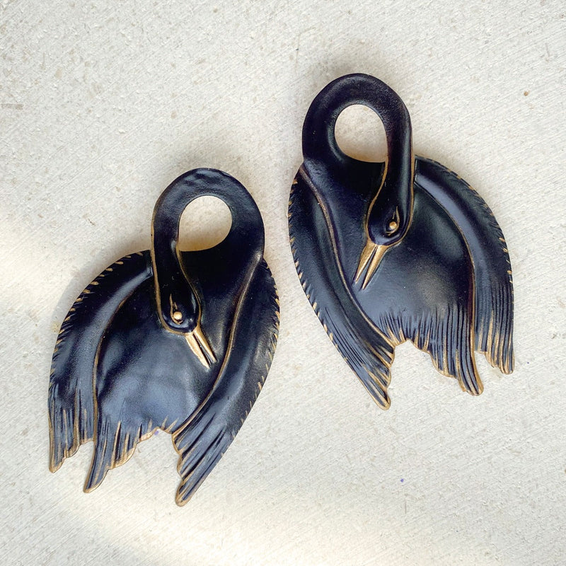 Black Swan Earrings