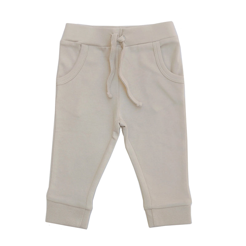 Organic Jogger Pants | Fawn