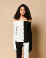 Josephine Tux Top in Black