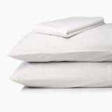 Washed Cotton Percale Minimalist Sheet Set