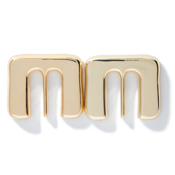 XL Gold Plated Murway Earrings (Pair)