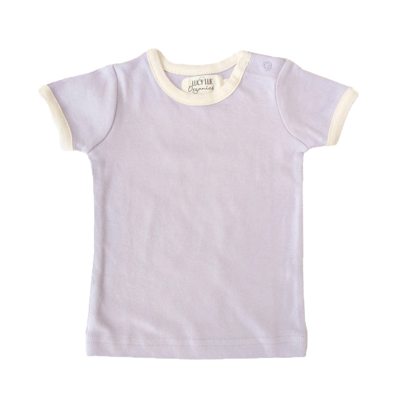 retro organic ss top | lavender