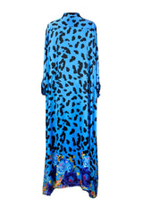 Blue Jezebel Shirt Dress