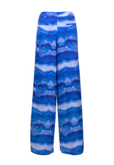 Blue Ocean Printed Pants