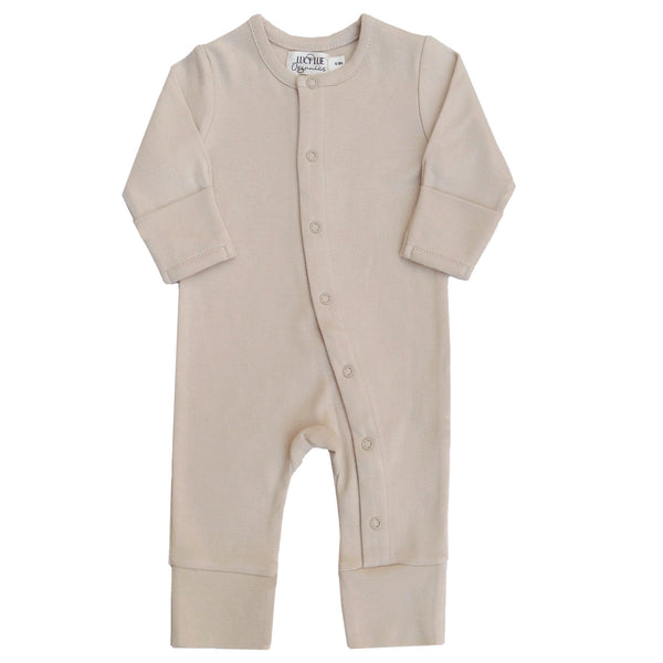 Organic Snap Romper | Fawn