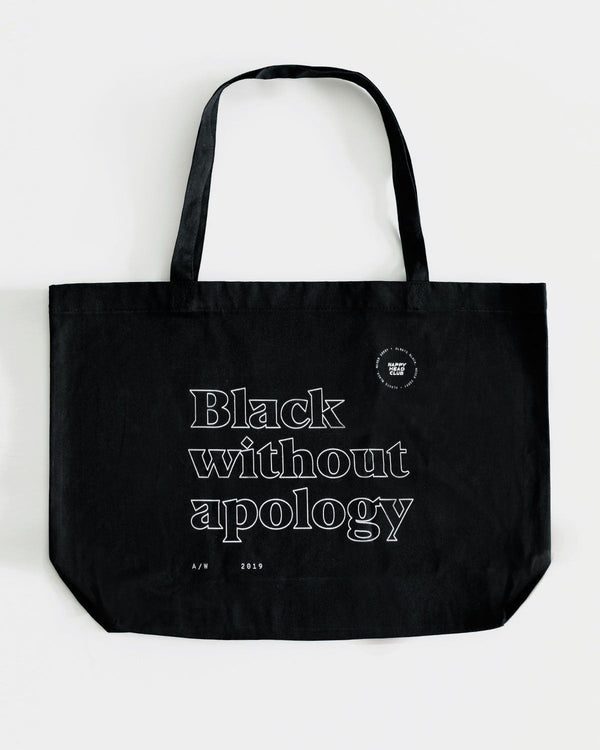 The Black Without Apology Tote Bag