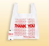 Reusable Thank You Bag                  With Keychain