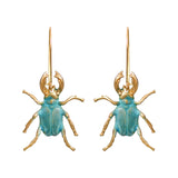 Beetle Earrings