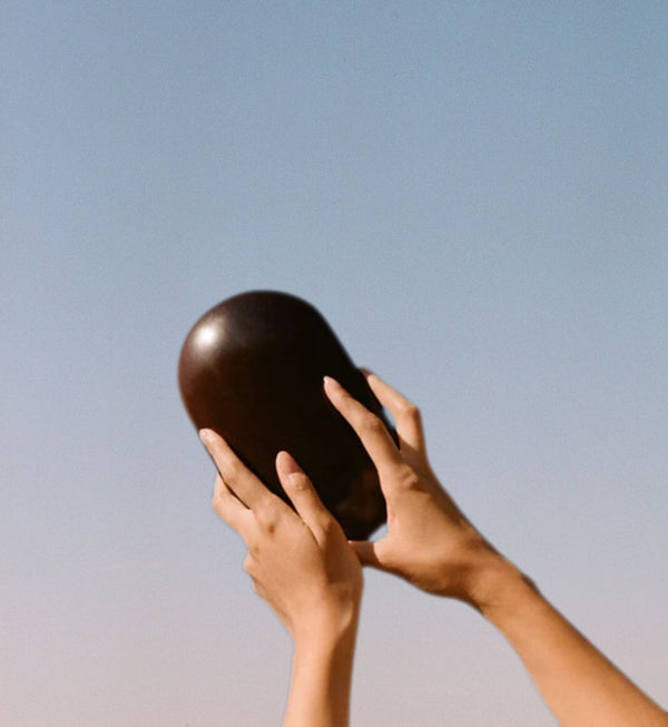 The Azita Clutch- Chocolate