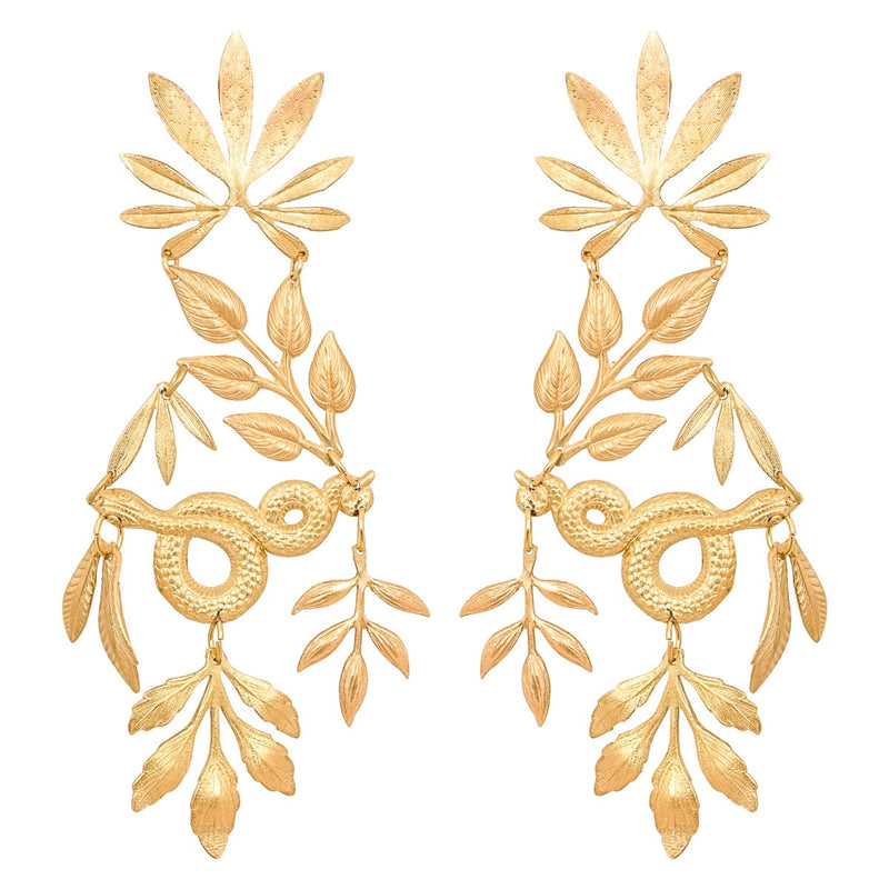 Gold Grande Riviere Earrings